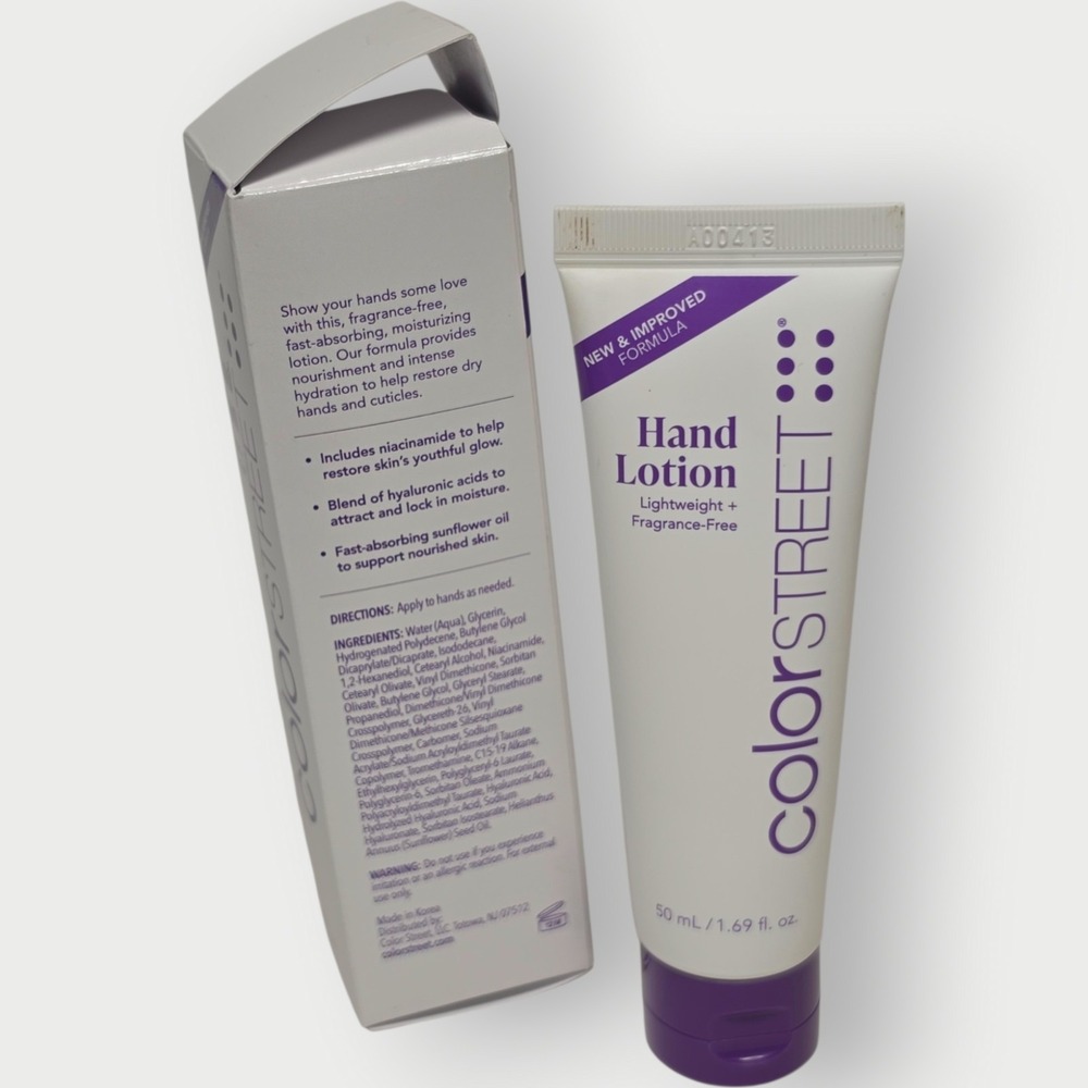 New ColorStreet Hand Lotion - Lightweight And Fragrance Free 1.69 oz SHIPS FREE - Picture 3 of 3